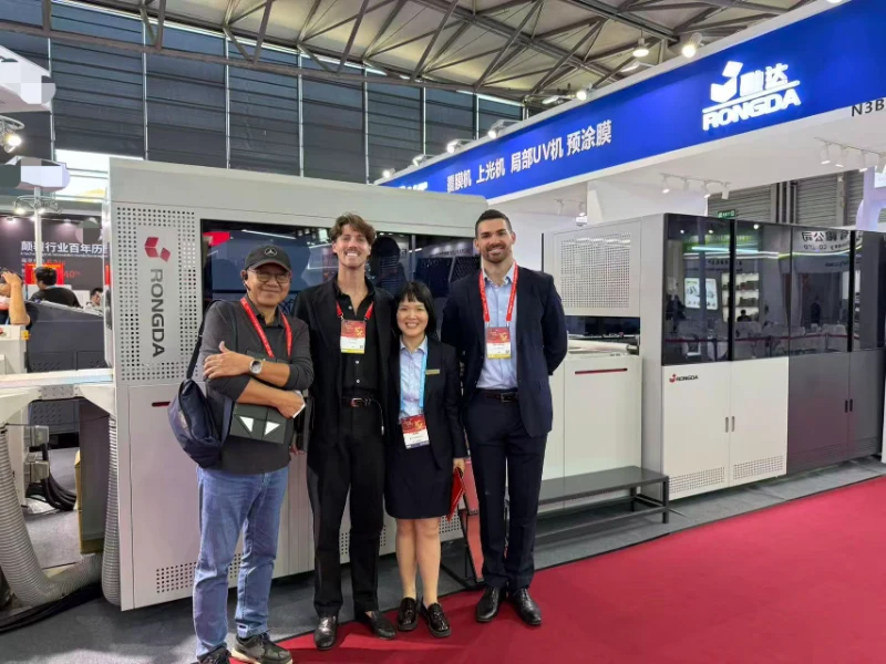 Rongda Packaging at All in Print China 2026: Ζωντανή επίδειξη του Automatic Case Maker BFM1000