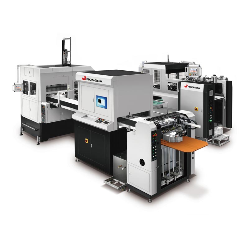 Αυτόματη μηχανή κατασκευής κουτιών πολυτελείας